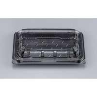 シーピー化成 嵌合フードパック KL-18黒 0808018000520 1ケース(1200個(50個×24)（直送品）