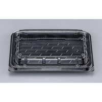 シーピー化成 嵌合フードパック KL-24黒 0808024000520 1ケース(900個(50個×18)（直送品）