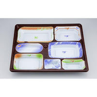 シーピー化成 仕出し弁当容器 CU-238 うつろい 本体(N) 0828238003955 1ケース(160個(20個×8)（直送品）