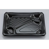 シーピー化成 弁当容器 CBFつむぎ10-1 黒 本体 0A00210010525 1ケース(600個(50個×12)（直送品）