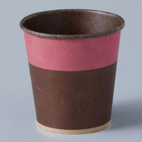 天満紙器 ケーキトレー PE013 プチケーキカップ(ツートンピーチ) 2692013 1ケース(1500個(50個×30)（直送品）