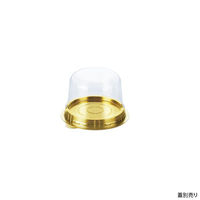 伊藤景パック産業 デザートカップ IK116φ-75H 本体 ゴールド 3632472 1ケース(1000個(50個×20)（直送品）