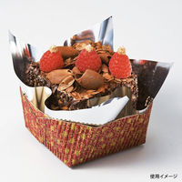 天満紙器 ケーキトレー CT205 ベーキングトレー(E段リーフ) 3810005 1ケース(1500個(50個×30)（直送品）