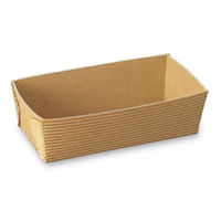 天満紙器 ケーキトレー CT602 ベーキングトレー(茶無地) 3810103 1ケース(600個(50個×12)（直送品）