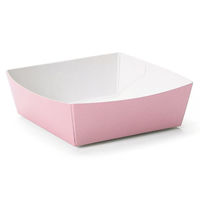 天満紙器 ケーキトレー PC-03 カラーココット(タヒチローズ) 3850403 1ケース(500個(50個×10)（直送品）