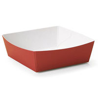 天満紙器 ケーキトレー PC-18 カラーココット(カーディナル) 3850418 1ケース(500個(50個×10)（直送品）