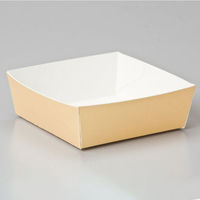 天満紙器 ケーキトレー PC-25 カラーココット(ベージュ) 3850425 1ケース(500個(50個×10)（直送品）