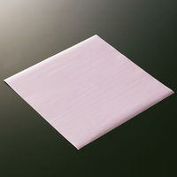 天満紙器 ケーキトレー XG424 ペーパーココットシート(140角 ピンク) 3851024 1袋(1500個)（直送品）