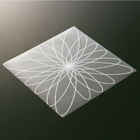 天満紙器 ケーキフィルム XG429 ペーパーココットシート(140角 花ビラ) 3851029 1袋(1500個)（直送品）