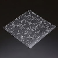 天満紙器 ケーキフィルム XG455 ペーパーココットシート(150角 華) 3851061 1袋(1500個)（直送品）