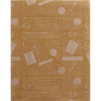 天満紙器 WPB35ワックスペーパークラフトフレンチ 218×250 3853055 1ケース(4000個(1000個×4)（直送品）