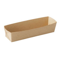 天満紙器 ケーキトレー CT8737 ベーキングトレー(茶無地) 4798737 1ケース(1000個(50個×20)（直送品）