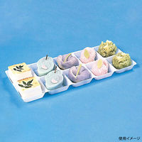 北原産業 和菓子容器 菓子トレー10コ BC-0100 1ケース(4500個(100個×45)（直送品）