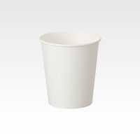 サンナップ 紙コップ ホワイトカップ 7オンス 205ml(K) 100p C20100A-K 1ケース(25個(1個×25)（直送品）