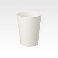 サンナップ 紙コップ ホワイトカップ 9オンス 275ml(K) 100p C27100A-K 1ケース(25個(1個×25)（直送品）