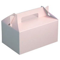 ヤマニパッケージ ケーキ箱 ショートピンク＃5 DE-58 1ケース(500個(50個×10)（直送品）