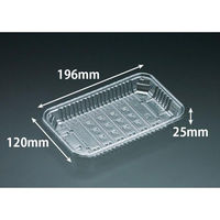 リスパック 透明トレー バイオPET AC-20-12T FSFV935 1ケース(1200個(100（直送品）