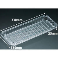 リスパック 透明トレー バイオPET AC-33-13T FSFV990 1ケース(600個(100個（直送品）