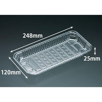 リスパック 透明トレー バイオPET AC-25-12T FSFV960 1ケース(900個(100個（直送品）