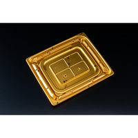 リスパック 惣菜容器 バイオカップ 優枠 20-17B カリス金 PABH434 1ケース(600個(50個×12)（直送品）