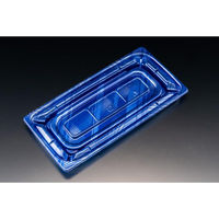 リスパック 惣菜容器 バイオカップ 優枠 23-11B ルミナスブルー PABH507 1ケース(600個(50個×（直送品）