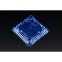 リスパック デザートカップ バイオカップ キューブルック 11 ルミナスブルー PABK146 1ケース(900個(50個×18)（直送品）