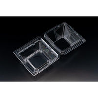 リスパック サラダ容器 バイオプリズムシェル 13-43(81) PABM211 1ケース(300個(50個×6)（直送品）