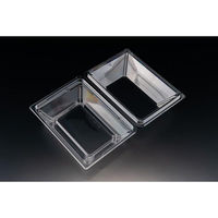 リスパック サラダ容器 バイオプリズムシェル NK40-45 (85) PABM271 1ケース(200個(50個×4)（直送品）