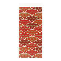 九州紙工 松竹梅シリーズ箸袋 朱(3.4×9cm) SYO-2 1ケース(5000個(500個×10)（直送品）