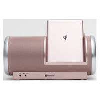 太知ホールディングス 防水×スマホQi充電Bluetoothスピーカー パールピンク ABS-215(PP) 1台（直送品）