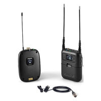 SHURE ボディパック型送信機+WL185マイク付ポータブルワイヤレスシステム SLXD15/85-JB 1個（直送品）