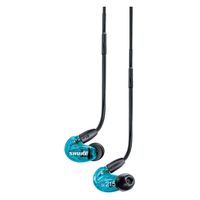 SHURE 有線イヤホン トランスルーセントブルー ストレートケーブル SE215SPE-A 1個（直送品）