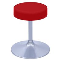 【軒先渡し】高田ベッド A型クランケチェアー Φ360mm 24989400 ビニルレザーレッド TB-1562-01(H350) 1台（直送品）