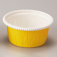 天満紙器 ケーキトレー CR-03 カールカップ(黄) 2690032 1ケース(2000個(100個×20)（直送品）