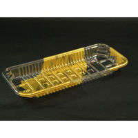 リスパック 透明トレー バイオPET AC-25-10T はやて金 FSFV835 1ケース(1200個(100（直送品）