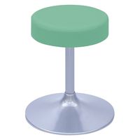 【軒先渡し】高田ベッド A型クランケチェアーΦ360mm 24989400 ビニルレザーライトグリーン TB-1562-01(H350) 1台（直送品）