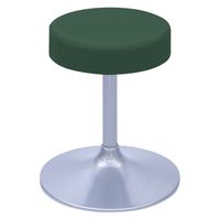 【軒先渡し】高田ベッド A型クランケチェアーΦ360mm 24989600 ビニルレザーメディグリーン TB-1562-01(H450) 1台（直送品）