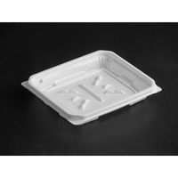 リスパック 惣菜容器 バイオカップ モレン 230BF 白 PBQA323 1袋(50個)（直送品）