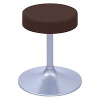 【軒先渡し】高田ベッド A型クランケチェアー Φ360mm 24989400 ビニルレザー茶 TB-1562-01(H350) 1台（直送品）