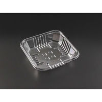 リスパック 透明トレー バイオPETトレー ラスター K125 FSFW203 1ケース(2000個(100個×20)（直送品）