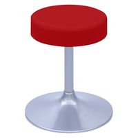 【軒先渡し】高田ベッド A型クランケチェアー Φ360mm 24989600 ビニルレザーレッド TB-1562-01(H450) 1台（直送品）