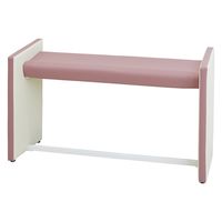 【軒先渡し】マツヨシ 待合室用ハイチェア W900mm 25329600 コーラルピンク MY-MHH09(W900MM) 1台（直送品）