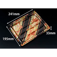 リスパック 軽食容器 バイオデリカ 優枠 揚 24-20B K-きらび赤 FBPF374 1袋(50個)（直送品）