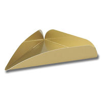 天満紙器 ケーキトレー CP-153 ケーキプレート トルテ・8カット(ゴールド) 2780523 1ケース(2000個(100個×20)（直送品）