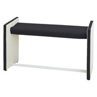 【軒先渡し】マツヨシ 待合室用ハイチェア W900mm 25329600 ネオブラック MY-MHH09(W900MM) 1台（直送品）