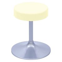 【軒先渡し】高田ベッド A型クランケチェアー Φ360mm 24989600 ビニルレザークリーム TB-1562-01(H450) 1台（直送品）