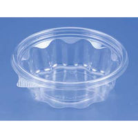 リスパック 軽食容器 バイオカップ MPF11-180B PBPM530 1ケース(2000個(50個×40)（直送品）