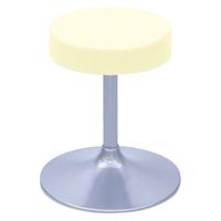 【軒先渡し】高田ベッド A型クランケチェアー Φ360mm 24989500 ビニルレザークリーム TB-1562-01(H400) 1台（直送品）