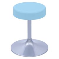 【軒先渡し】高田ベッド A型クランケチェアーΦ360mm 24989600 ビニルレザースカイブルー TB-1562-01(H450) 1台（直送品）