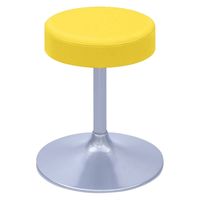 【軒先渡し】高田ベッド A型クランケチェアー Φ360mm 24989600 ビニルレザーイエロー TB-1562-01(H450) 1台（直送品）